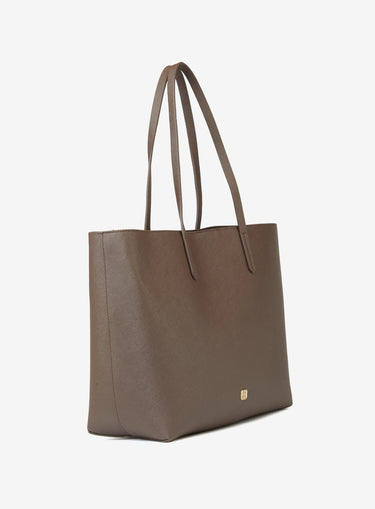 Dark Brown Shopping Bag