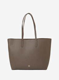 Dark Brown Shopping Bag